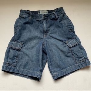Gap Denim Cargo Shorts size 6